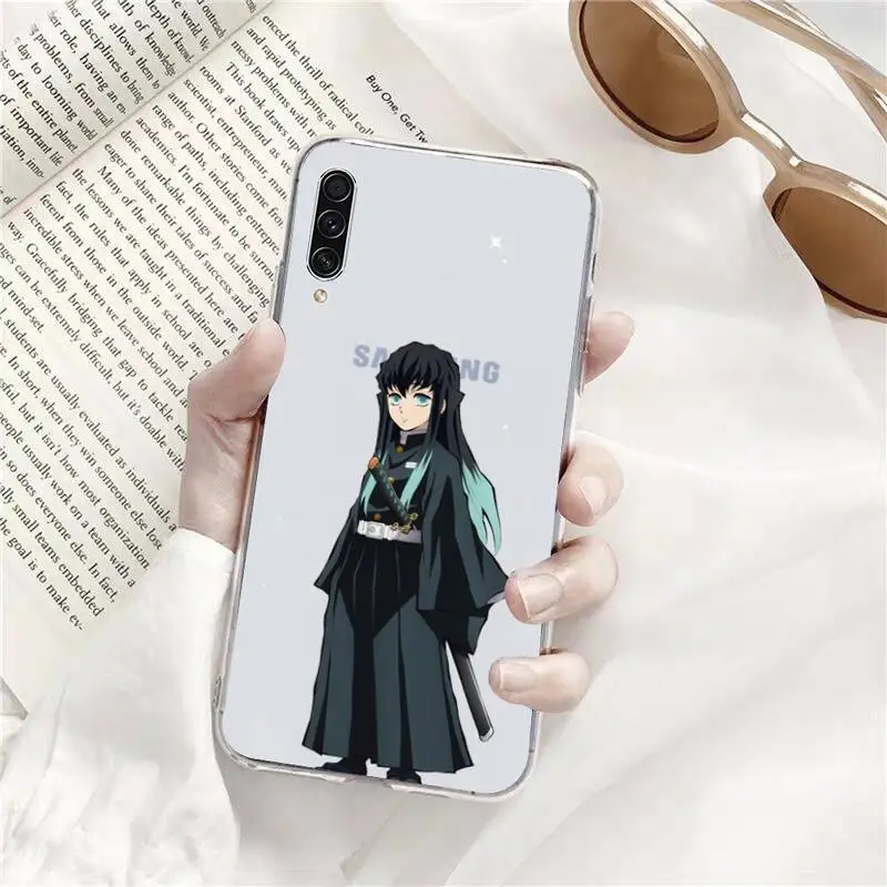 

Tokitou Muichirou anime Phone Case Transparent for Samsung s9 s10 s20 Huawei honor P20 P30 P40 xiaomi note mi 8 9 pro lite plus