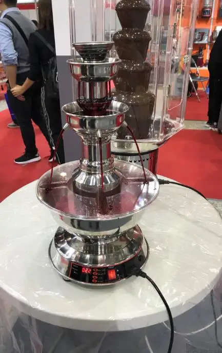 Бесплатная доставка коммерческая машина для производства фонтанов Красного
