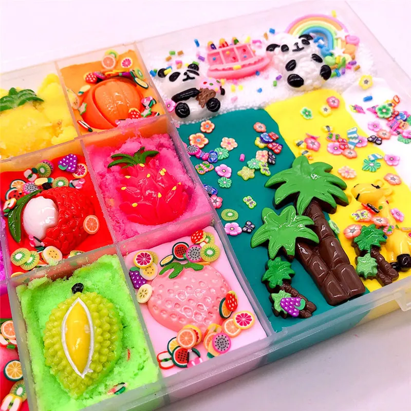 slime additives Cute Stretchy Individuality Charm Elasticity Slime Kids Relief Stress Toys Gift juguetes #3N06 | Игрушки и хобби