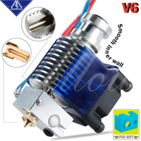 mellow top quality all metal v6 j head hotend bowden extruder kit for v6 hotend cooling fan bracket block 3d printers parts