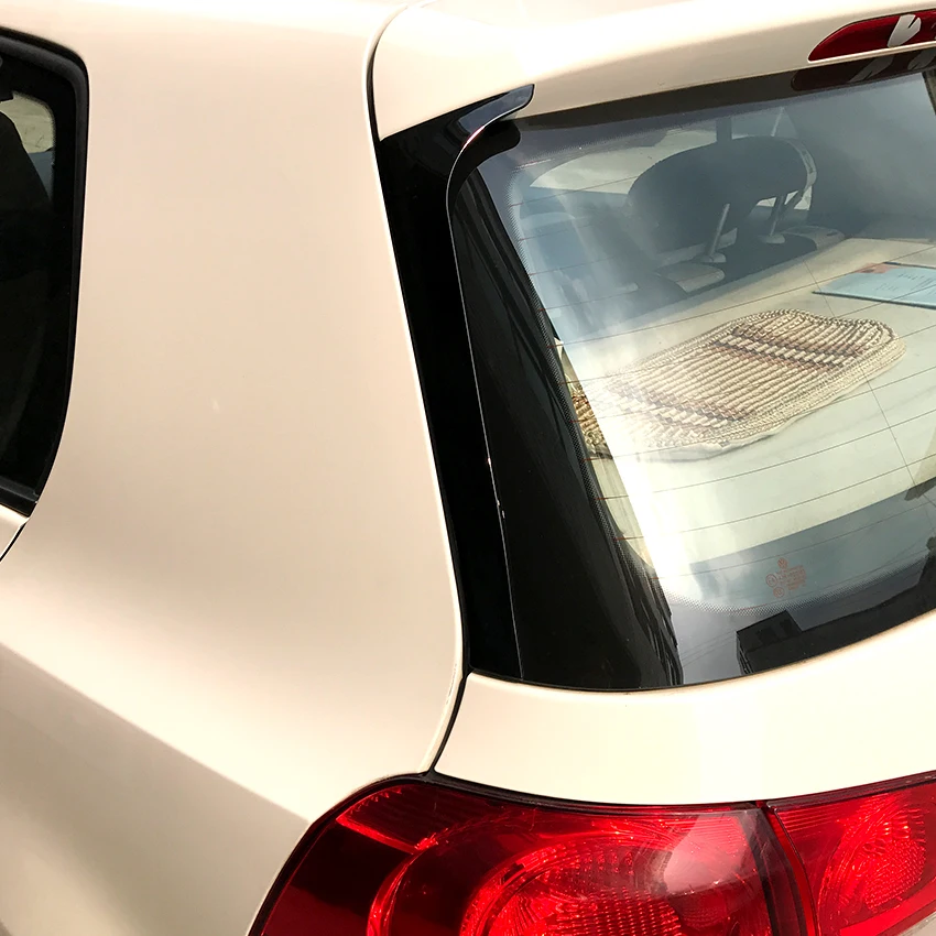 Для Volkswagen Golf 6 MK6(не подходит для G TI и R) боковые Стикеры для спойлера с задним крылом Накладка аксессуары для стайлинга автомобиля