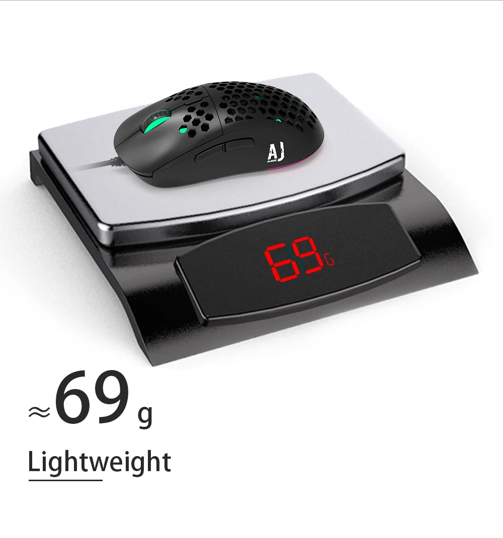 

Легкая проводная мышь Ajazz AJ380/AJ380R, 10000 / 16000 DPI