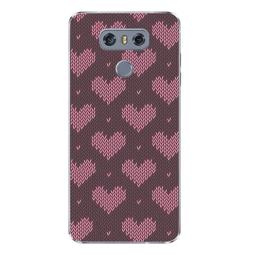 Мягкий чехол для телефона ciciber Love LG G7 G6 G5 G4 V40 V35 V30 V20 THINQ прозрачный из ТПУ K8 K10 K4 K7 2017