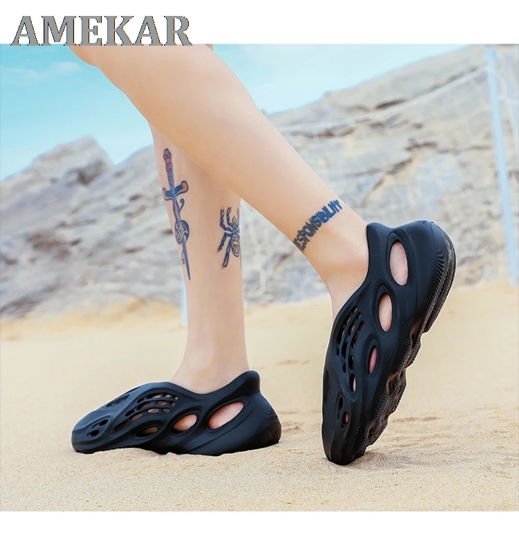 

2020 New Mens Eva Garden Shoes Summer Sandals Breathable Clogs Lightweight Big Size 46