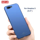 Чехол для Oneplus 5, тонкий матовый чехол бренд MSVII для Oneplus 5 T, чехол для oneplus 5 T, жесткий чехол из поликарбоната для oneplus 5 T, чехол s