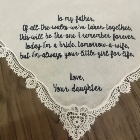 Модный индивидуализированный женский кружевной носовой платок 12 шт. подарок для