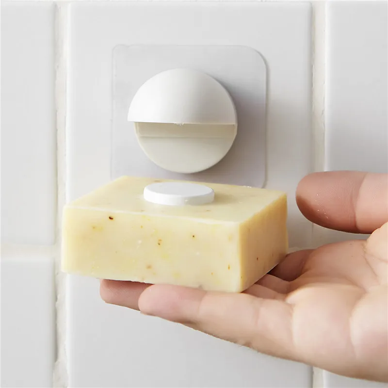 

Magnetic Soap Holder Container Dispenser Wall Mounted Soap Holder Hanging Rack Bathroom Products Shower Storage Soap Dishes