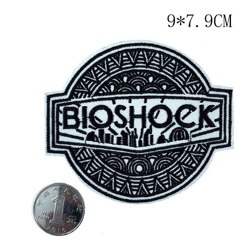 Fashion Shooting Games Morale Logo Badge Ultimate Rapture Edition Embroidered Diy Iron Clothes Patch for Game Fan | Дом и сад