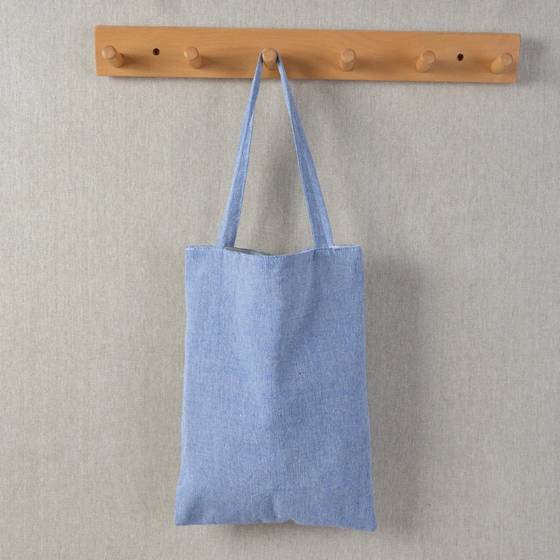 

31*41cm Women Vintage Cotton Linen Shoulder Bag Shopping Beach Travel Tote Handbags