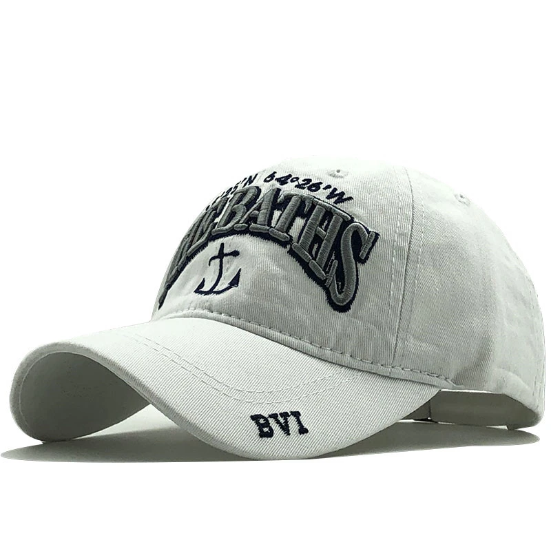 Бейсболка унисекс из 100% хлопка с надписью dad шляпа вышитыми буквами | Аксессуары