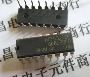 20 шт. HCF4511BE DIP 16 HCF4511 CD4511BE|Интегральные схемы| |