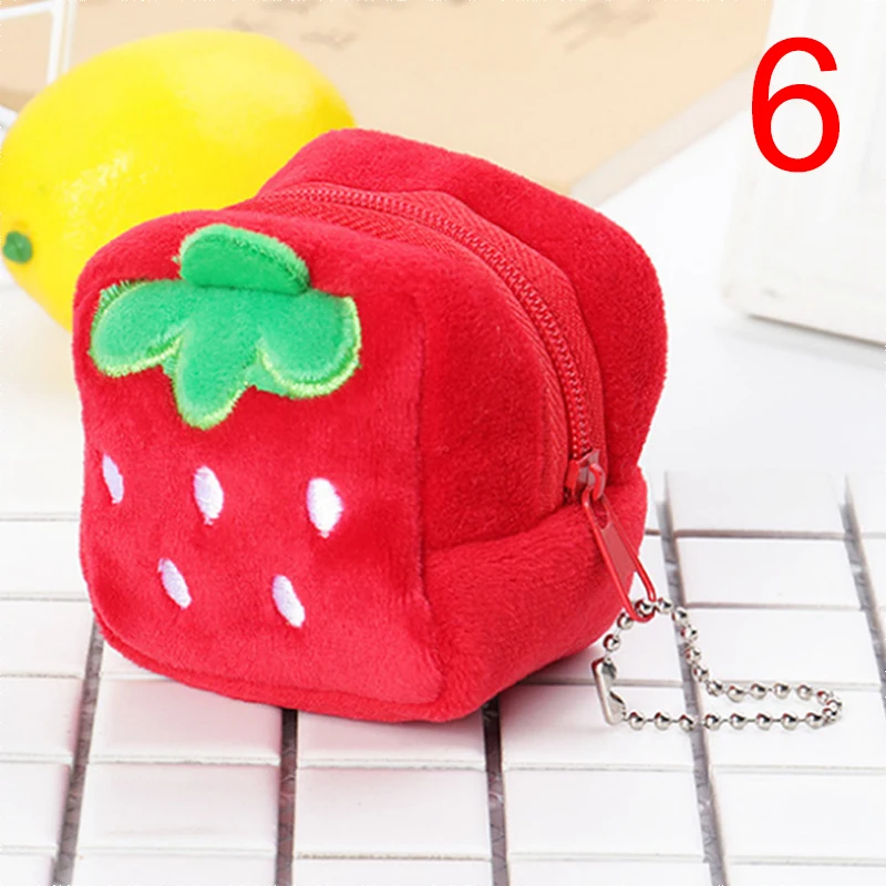 11 стилей мини кавайный мультяшный панда/лягушка/птица Детский плюшевый Кошелек