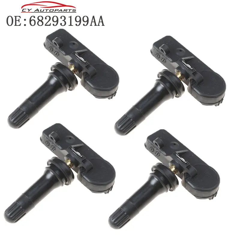 Датчик давления в шинах датчик TPMS для Dodge 2019-2020 RAM 1500 TRUCKS 433 МГц 68293199AA 4 шт. |