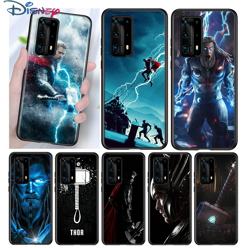 Тор Tales Of Asgard силиконовый чехол для Huawei P40 P30 P20 Pro P10 P9 P8 Lite E Plus 2019 2017 5G задней панели