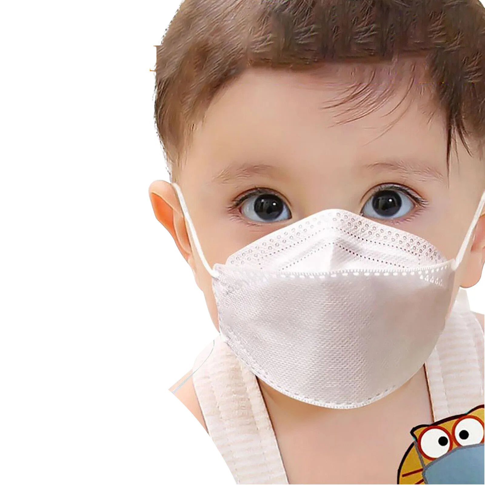 

1/2pcs Pink Fish Mask Children's Outdoor Dustproof Filter Mask Droplet And Haze Prevention Fish Non Woven Face Masks New