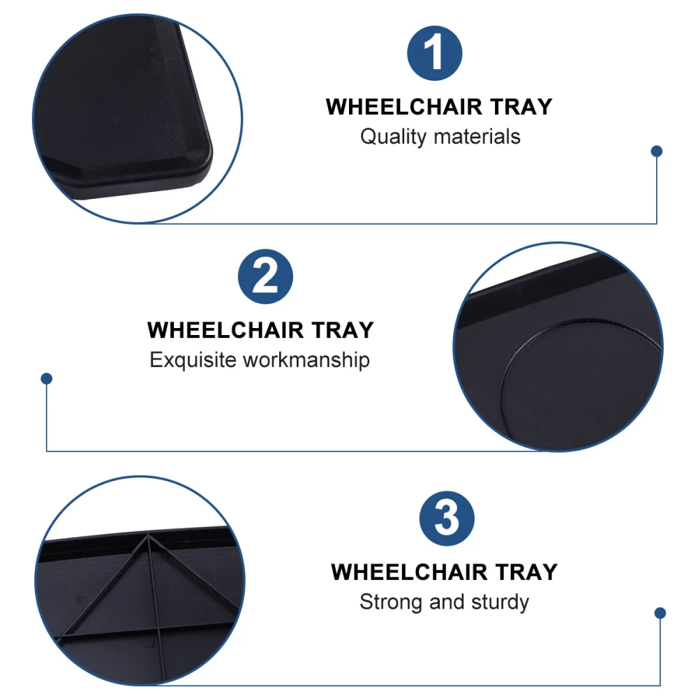 

Wheelchair Tray Detachable Wheelchair Table Cup Holder Wheelchair Accessories