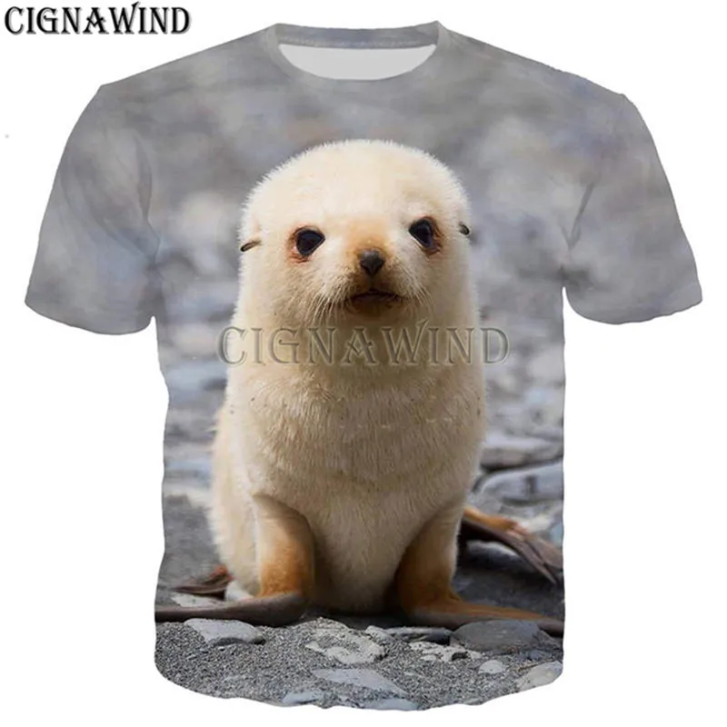 Модные дизайнерские футболки для мужчин/женщин с 3D принтом животных