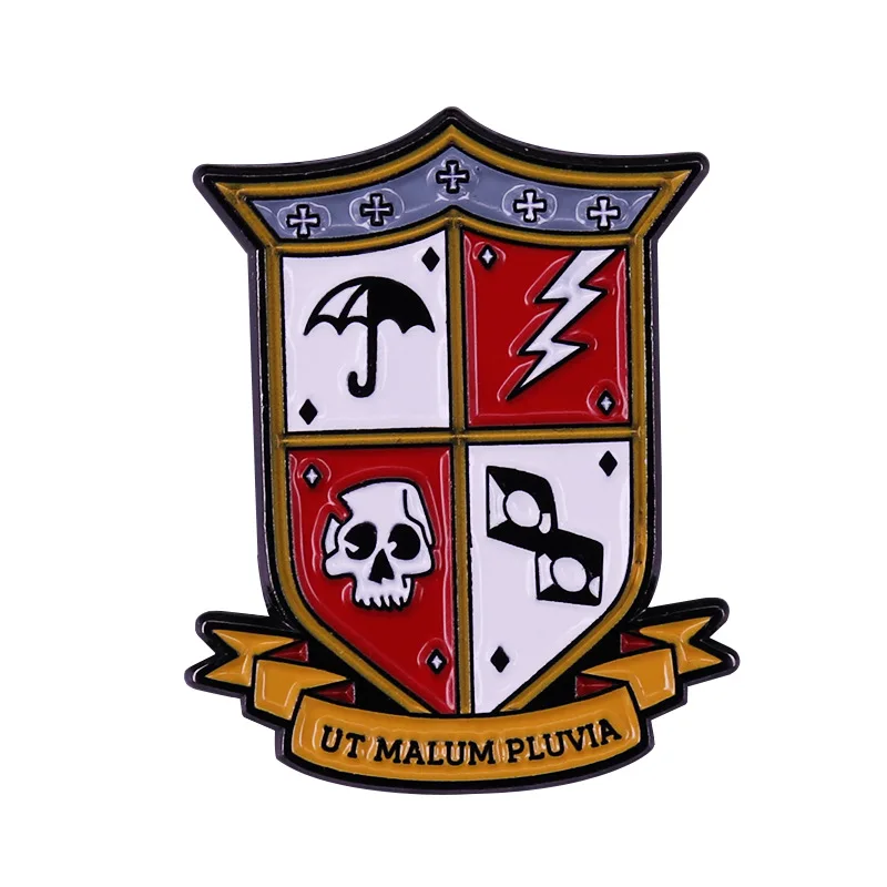 

LT281 The Umbrella Academy badge Anime Figures Creativity Hard Enamel Pin Backpack Collar Lapel Jewelry Friends Birthday Gifts