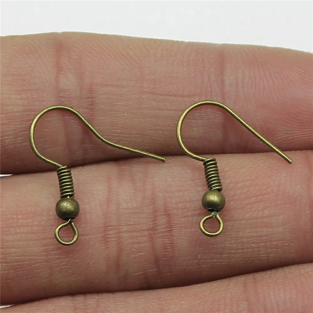 1 пара 12 мм круглые Стекло кабошоны базовые серьги Бланки заушный крючок цветок