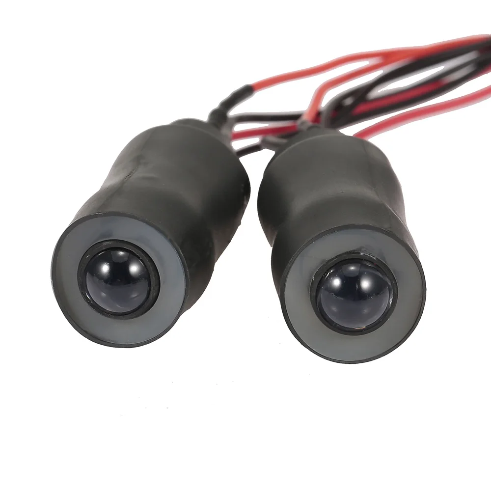 Новый светодиодный фары ангельские глаза двухцветные для 1/10 RC Rock комплект