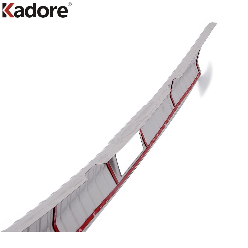 Внутренняя защитная накладка на задний бампер из нержавеющей стали для Ford Kuga Escape