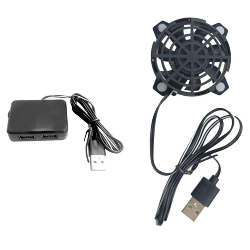 

USB Cooling Fan Mobile Phone Cooler Tablet, Adjustable Air Volume, Suitable for 4 to 12 Inch Mobile Phone Tablet