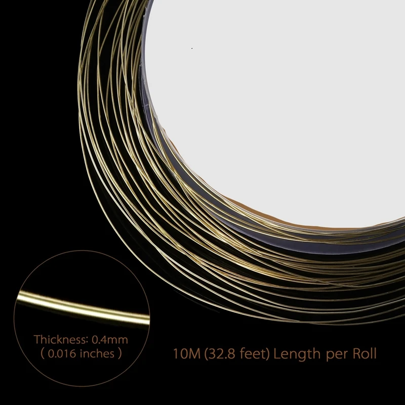 

Craft Wire Jewelry Beading Wire Tarnish Resistant Copper Wire for Jewelry Making with Cutting Pliers