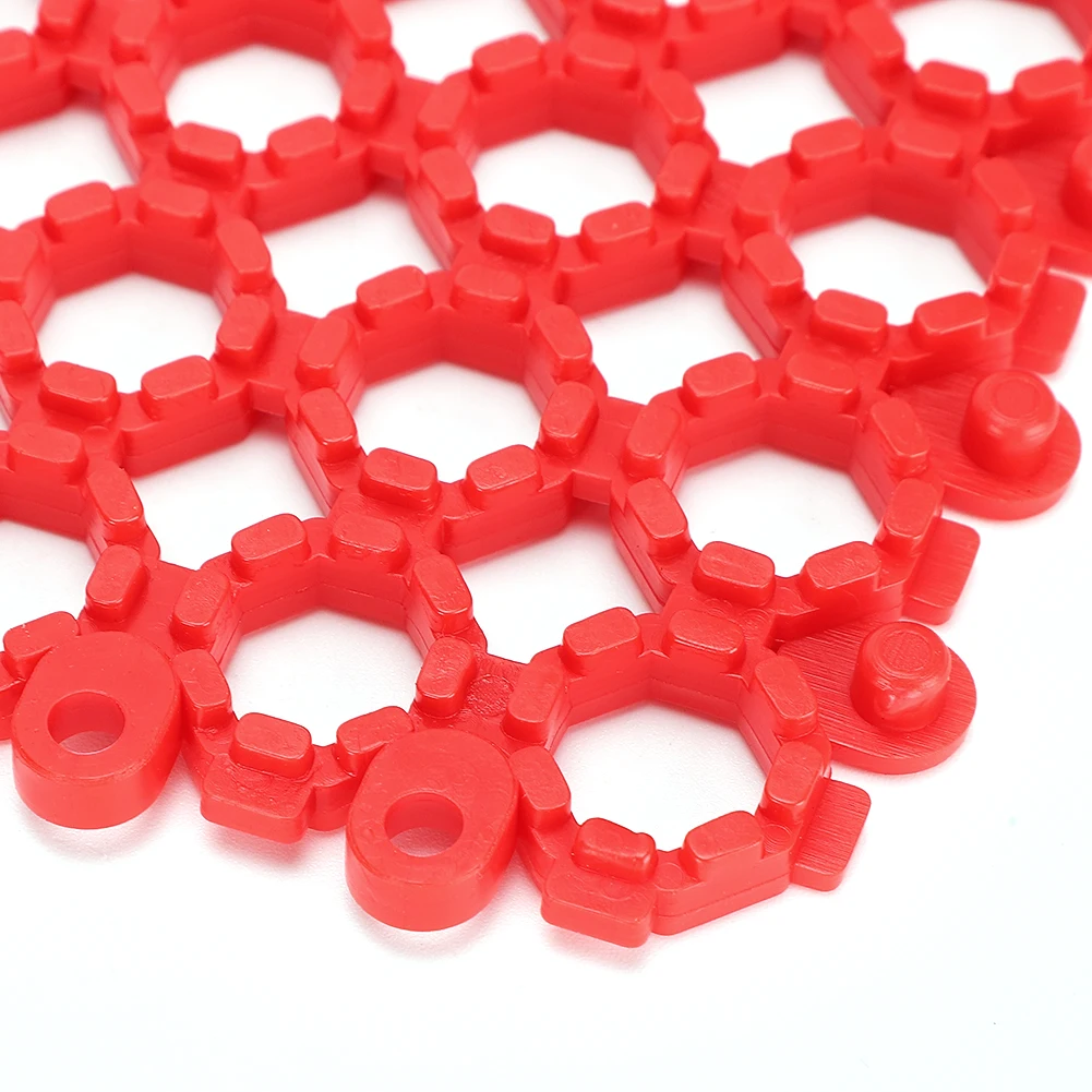 

Pet Foot Mat Stitching Foot Mats Pet Mats Rabbits Guinea Pig Prevention Foot Dermatitis Mat Pet 5 Pieces(Red Green )