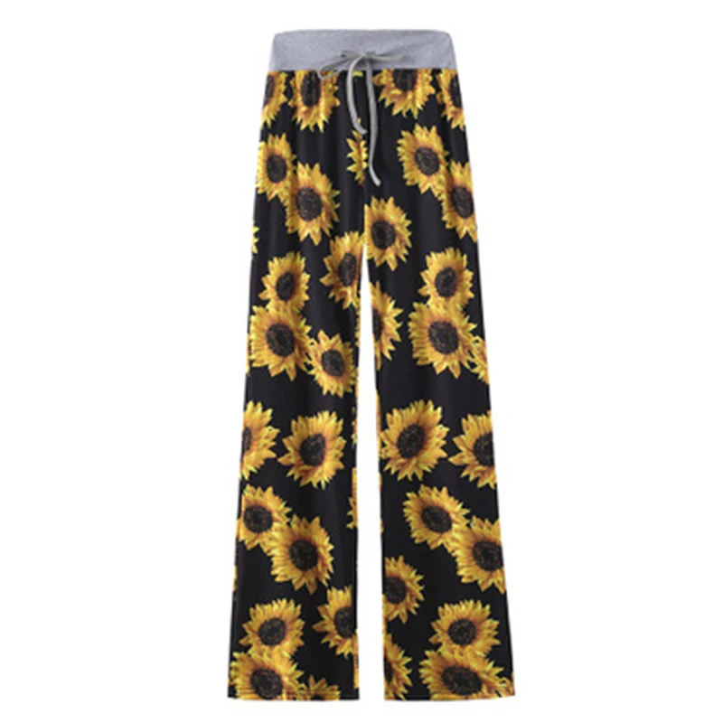 

Large Plus Size Palazzo Joggers Women's Pants Female Sports Pants For Women Trousers Wide Leg Pant High Waist Sweatpants Baggy