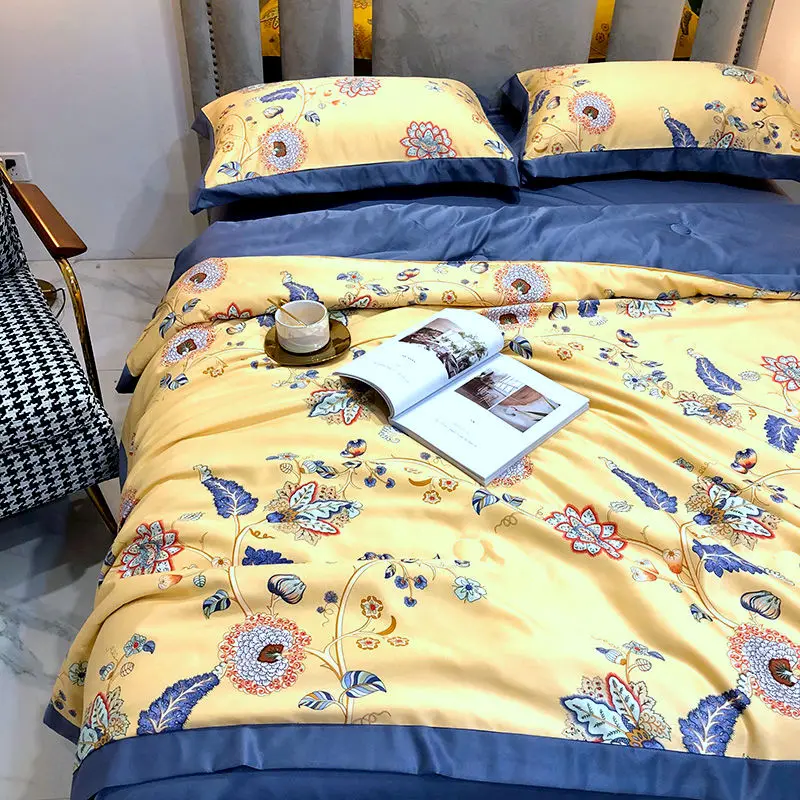 Высококачественное роскошное жаккардовое белое одеяло летнее кондиционер много