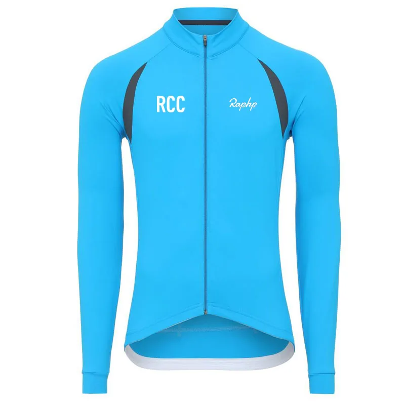 picture color RCC RAPHP велосипед гоночная футболка осень с длинными рукавами Джерси новые мужские спортивные майки рубашка Велоспорт Джерси Мужчины Майо ciclismo - Цвет: picture color