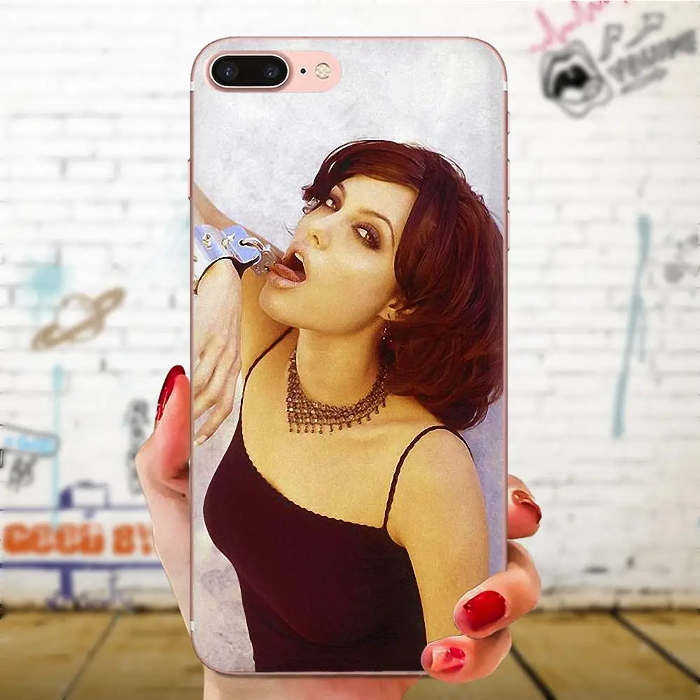 Angelina Jolie для Xiao mi 3 4 4C 4i 5 5s 5X6 6X8 SE Pro Lite A1 Max x 2 Note мягкие прозрачные чехлы | Мобильные