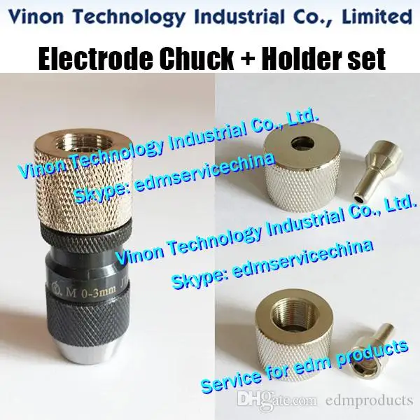 

200003027, 200002060 Tubing Chuck+Holder Set for Charmilles HD10,HD20,HD8 edm drilling machine 200.003.027, 200.002.060, 002.060