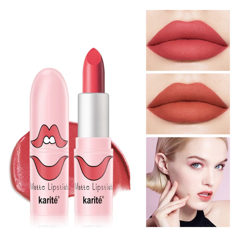 Матовый свет туманная поверхность пуля Помада Макияж Водонепроницаемый стойкая