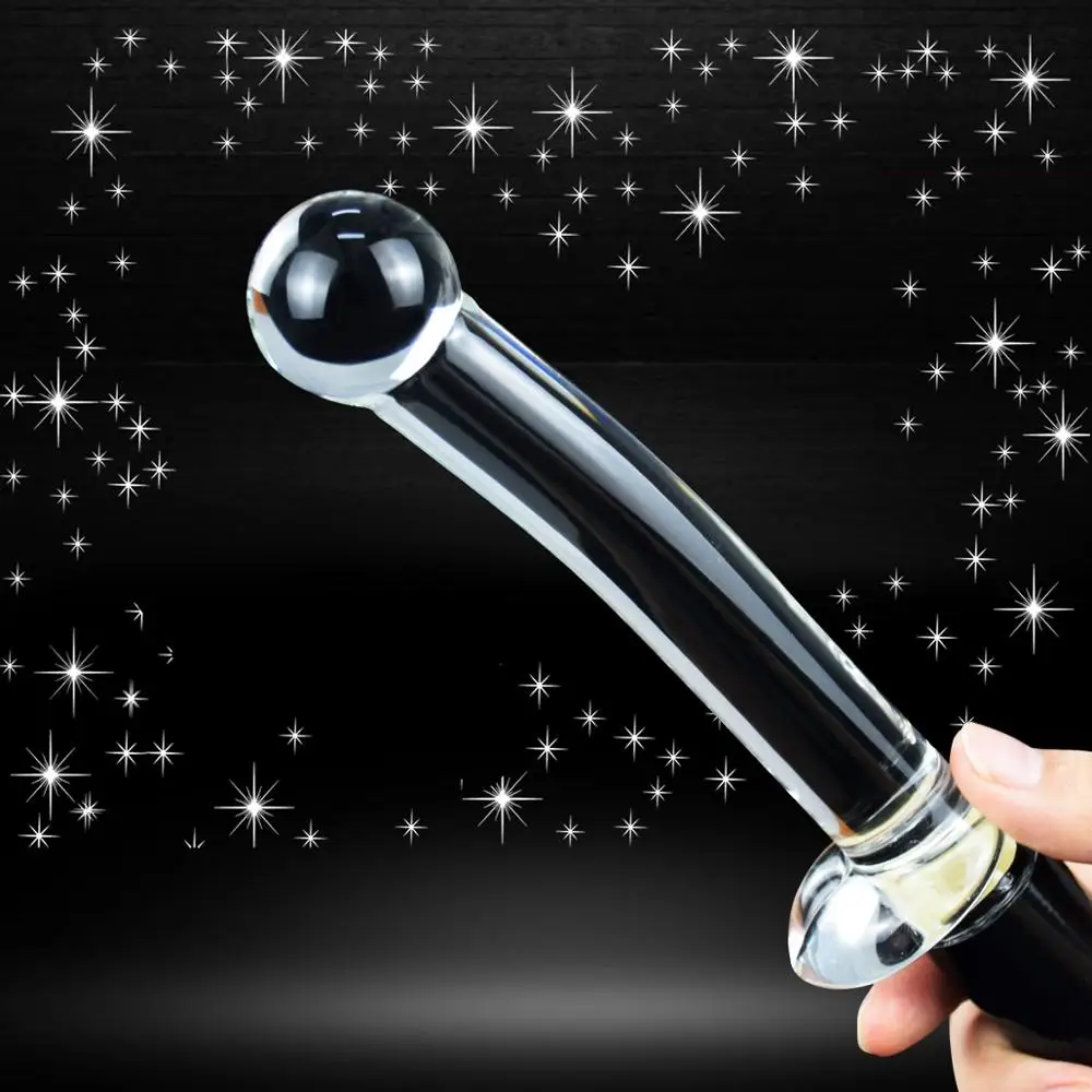 3XLR анальный фаллоимитатор секс игрушка для пистолета прозрачные Кристальные