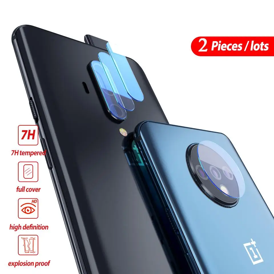2 шт. защита для камеры Oneplus 7T 7 Pro 6T 6 стекло закаленное защитное экрана | Мобильные