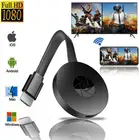 ТВ-приемник 1080P Mira Screen G2 Wi-Fi дисплей ресивер Anycast DLNA HDMI-совместимый Miracast TV Dongle зеркальный экран для Android IOS