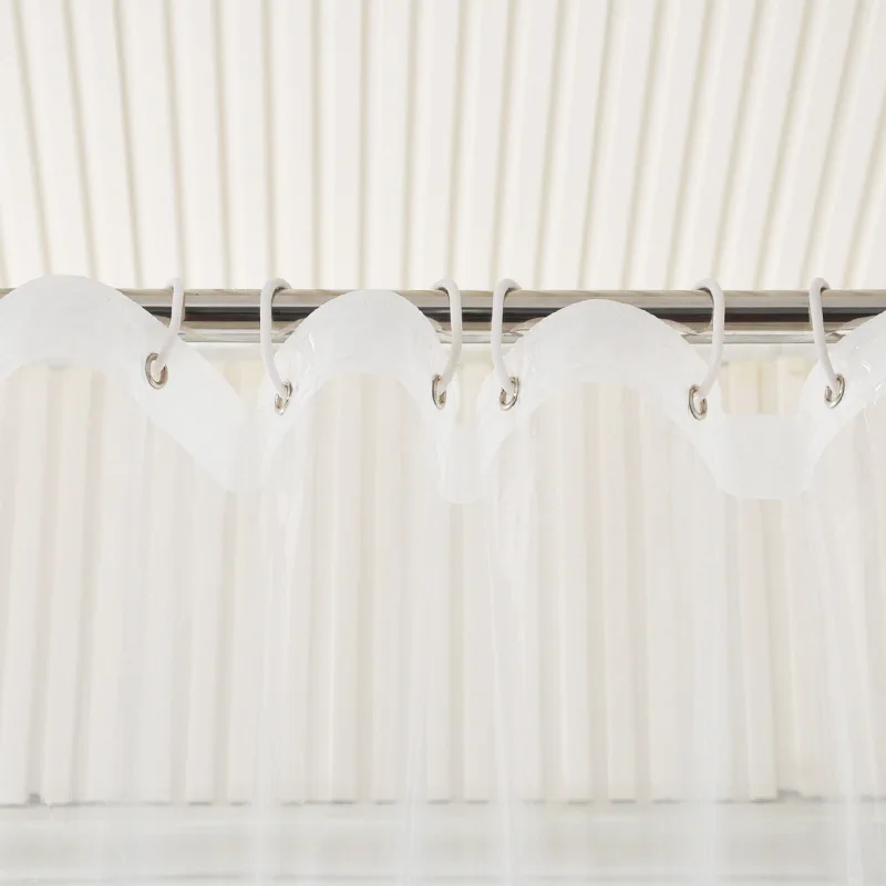 Высококачественная прозрачная Водонепроницаемая Шторки для ванной с защитой от