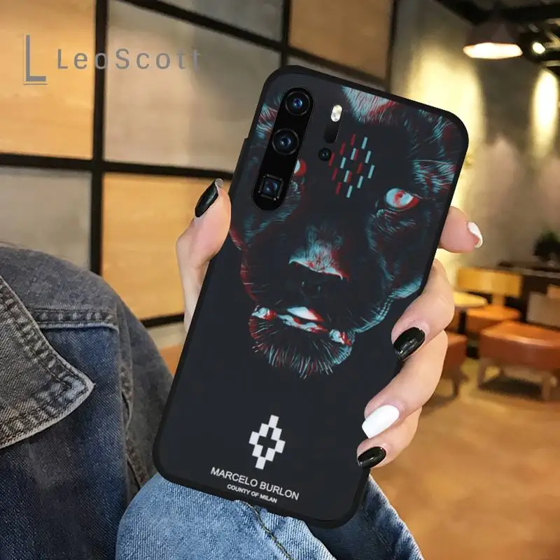 

fox snake Brand Marcelo Wings Tiger phone case for Huawei honor Mate P 9 10 20 30 40 Pro 10i 7 8 a x Lite nova 5t