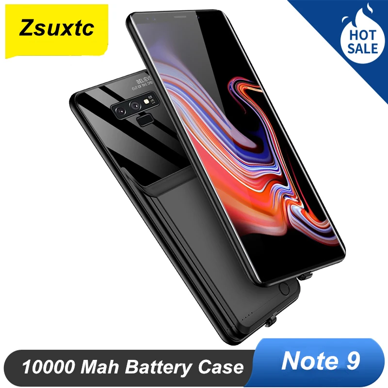 

10000 Mah For Samsung Galaxy Note 9 Battery Case Battery Backup Charger Cover Pack Power Bank Note 9 Battery Case
