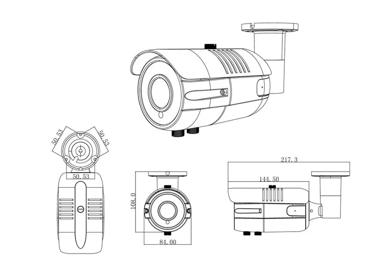 2.0MP 5MP H.265 2,8~ 12 мм 4xzoom sony металлический Водонепроницаемый совместим с Hikvision NVR Дана-светильник для дома; круглые и квадратные приложение пуля проекта POE IP Камера