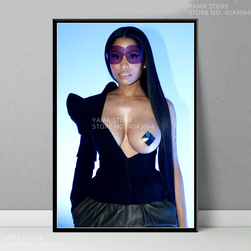 J143 Nicki Minaj рэп хип хоп музыка ПЕВЕЦ звезда подарок настенное Искусство Декор