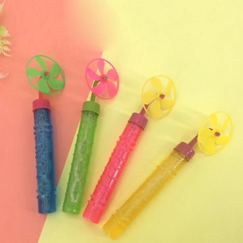 2021 новый модный детский пузырьковый пистолет ветряная мельница мультяшная