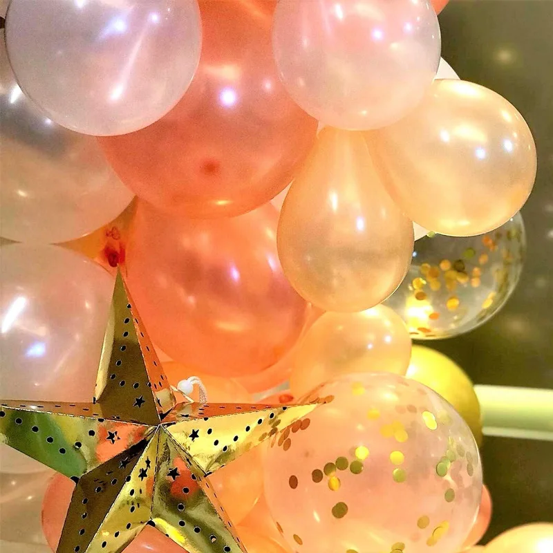 

12 Inch Balloon Wreath Arch Suit Balloon Decoration Sets Bath Wedding Single Birthday Party Latex Decorative
