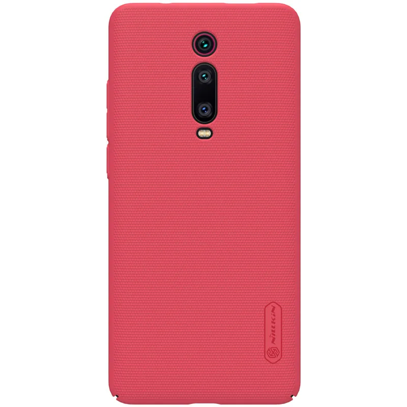 Для Xiaomi mi 9 SE mi 9 Lite 9T Pro A3 чехол Nillkin матовый жесткий пластиковый Полный Чехол на красный mi Note 8T 8 7 Pro 8A 8 7A 7 Funda - Цвет: Red