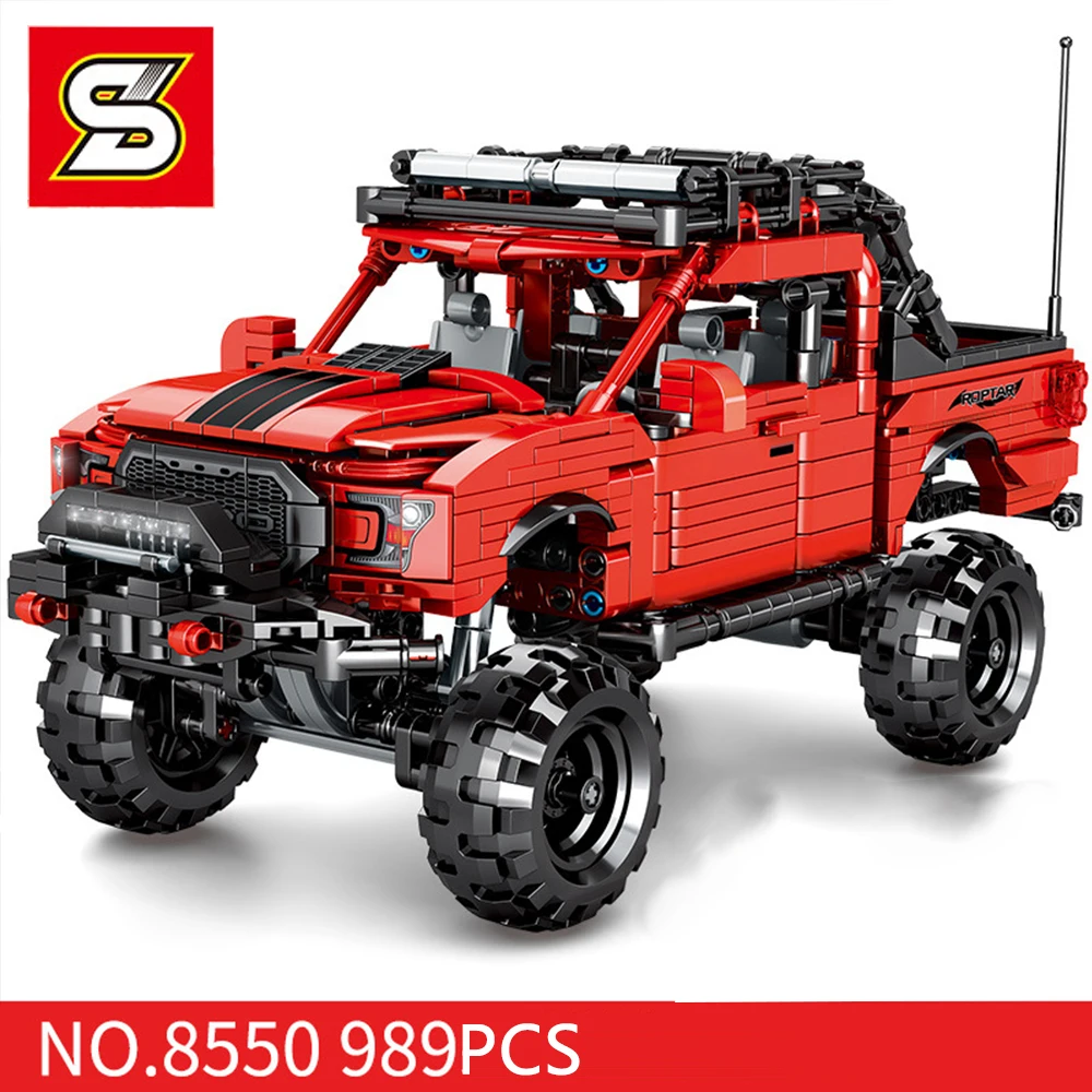 

SY BLOCK, Супербыстрое украшение, отличные гоночные внедорожные строительные блоки, развивающие игрушки, подарок на день рождения