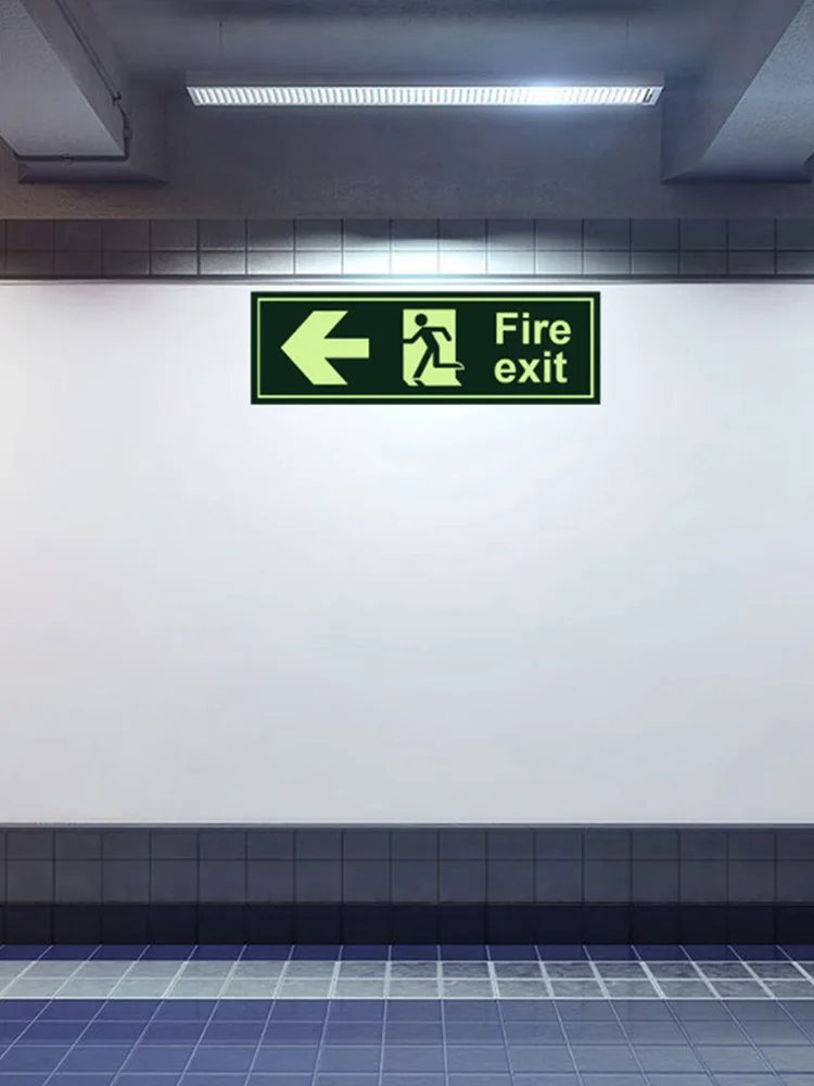 

36x14cm Luminous Tape Self-adhesive Glow In Dark Sticker For Exit Sign Walls Safety Stage Night Vision Home Decoration Tape