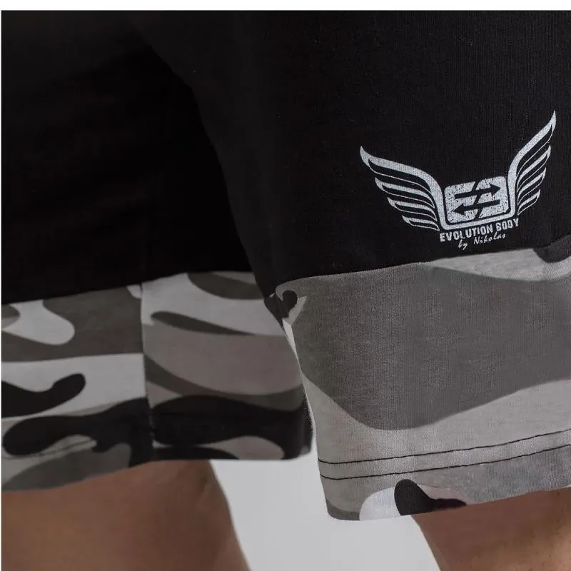Новые мужские спортивные хлопковые шорты для бега Спорт на открытом воздухе