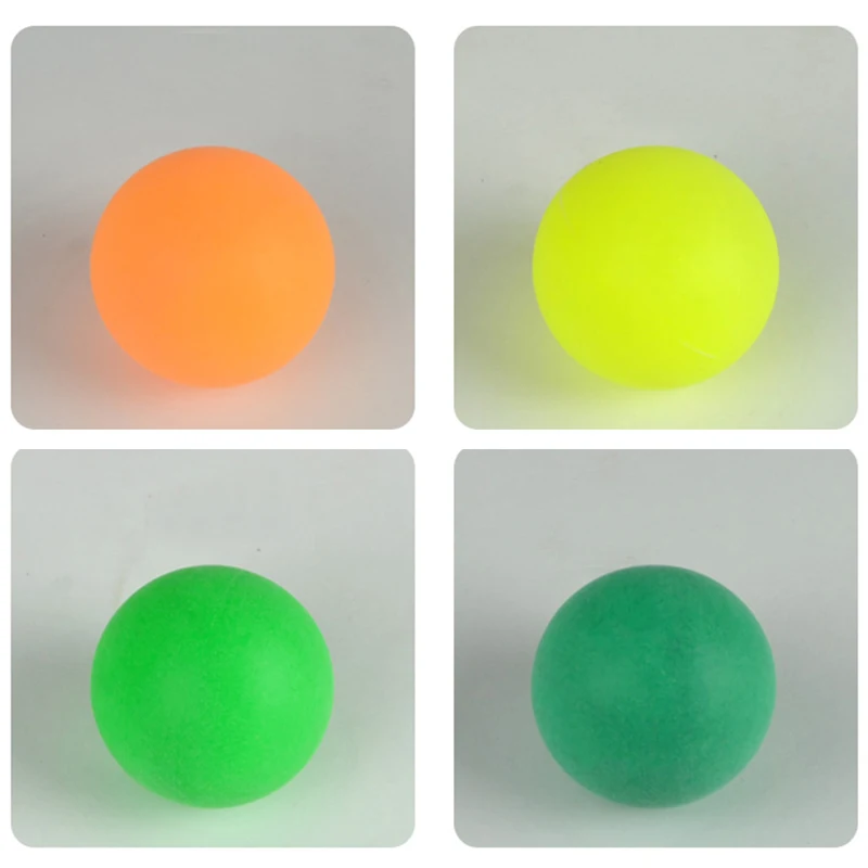 

150 Pcs Ping Pong Entertainment 40mm Table Tennis Balls Mixed Colors for Game Activity BHD2