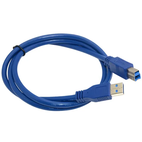 USB 3.0 кабель синего цвета  CY